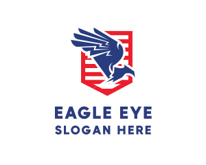 American Eagle Wings logo design