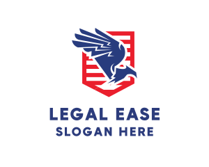 Pilot - American Eagle Wings logo design