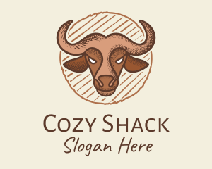 Shack - Ox Steak House logo design