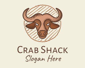 Ox Steak House logo design