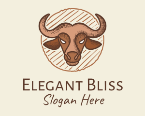 Cattle - Ox Steak House logo design