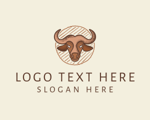 Ox - Ox Steak House logo design