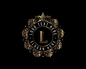 Luxury Crown Crest Logo