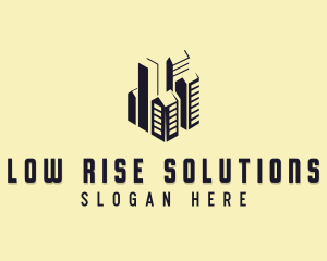 Realty Building Contractor logo design