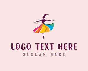 Choreographer - Dance Performer Entertainment logo design