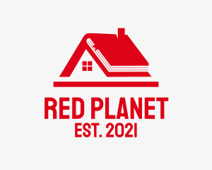 Red Home School  logo design