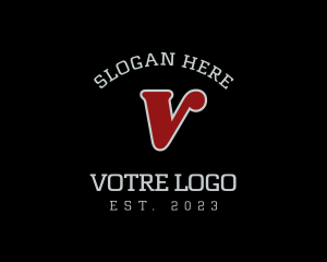 League - Athletic Sports Varsity logo design
