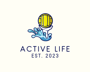 Water Polo Sport logo design