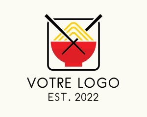 Noodle - Oriental Mountain Noodle logo design
