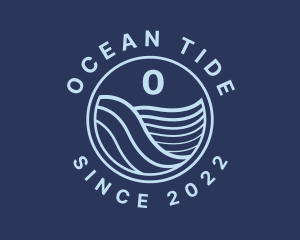 Tide - Ocean Tide Wave logo design