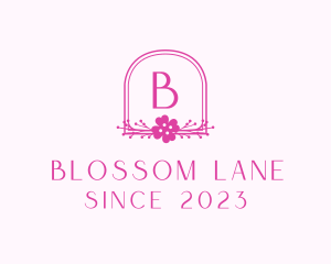 Floral Feminine Boutique logo design