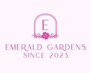 Floral Feminine Boutique logo design