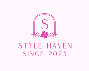 Cherry Blossom - Floral Feminine Boutique logo design