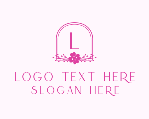 Floral Feminine Boutique Logo