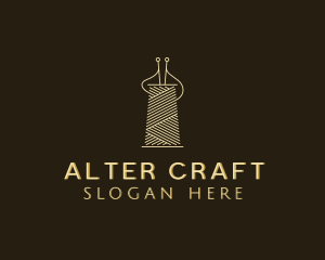 Sewing Thread Alteration logo design