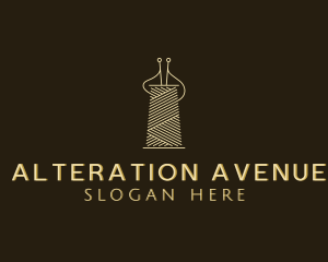 Sewing Thread Alteration logo design