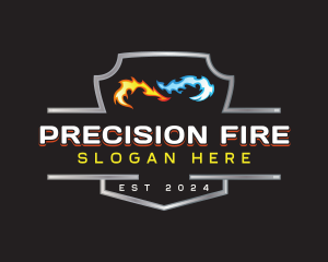 Fire Ice Blaze logo design