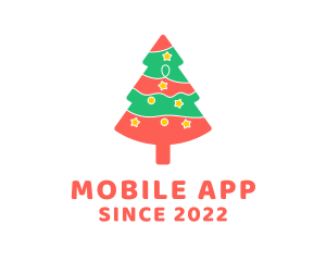 Christmas Tree - Christmas Pine Tree logo design