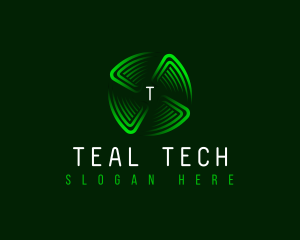 Tech Network Software logo design