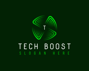 Tech Network Software logo design