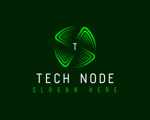 Tech Network Software logo design