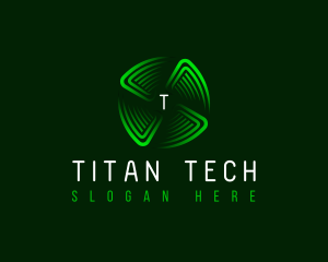 Tech Network Software logo design