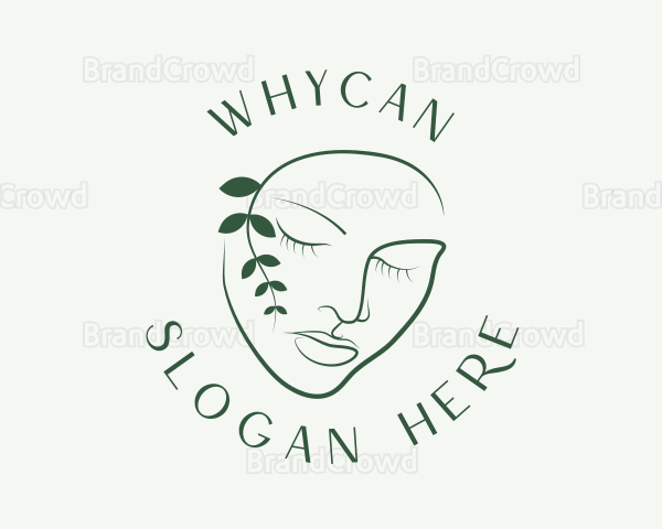 Leaf Face Wellness Logo