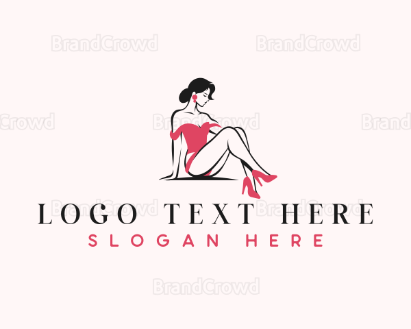 Beauty Lady Pinup Logo