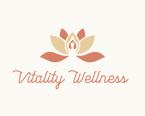 Meditation Wellness Yoga  logo design