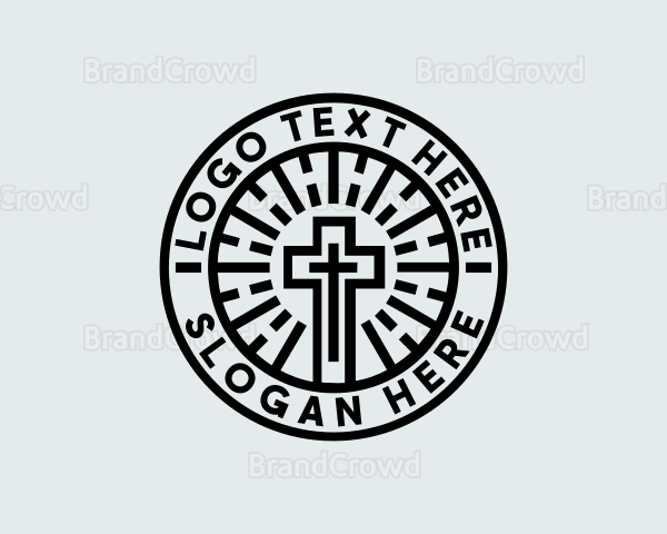 Religion Worship Cross Logo