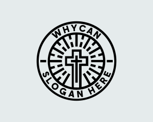 Religion Worship Cross Logo