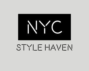 Showroom - NYC City Fashion Boutique logo design