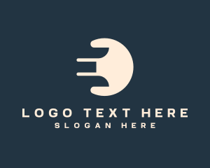 Publisher - Digital Round Agency Letter E logo design