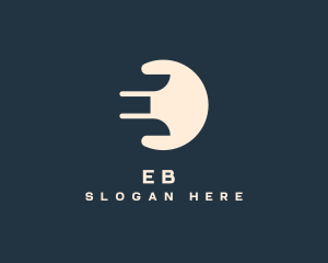 Digital Round Agency Letter E Logo