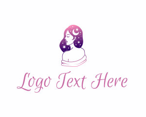Personal - Galaxy Beauty Woman logo design
