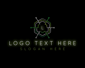 Internet - Digital Software Network logo design