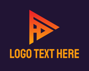 Orange Triangle Media Company  Logo