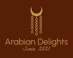 Gold Arabian Jewelry  logo design