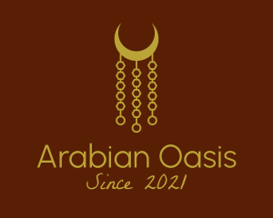 Arabian - Gold Arabian Jewelry logo design