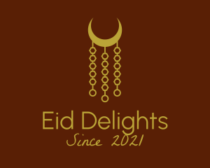 Eid - Gold Arabian Jewelry logo design