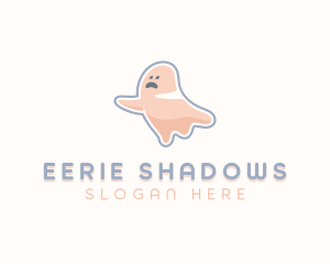 Spooky - Cartoon Ghost Spooky logo design