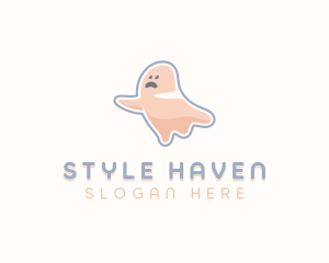Spirit - Cartoon Ghost Spooky logo design