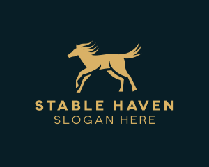 Race Horse Trainer logo design