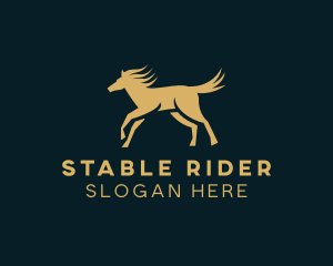 Race Horse Trainer logo design