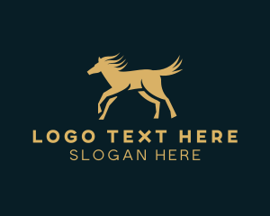 Equine - Race Horse Trainer logo design