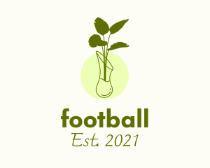 Indoor Plant - Minimalist Plant Vase logo design