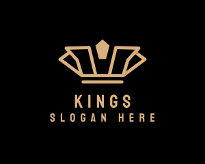 King Crown Monarch logo design