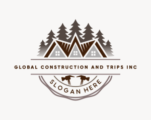 Hammer - Hammer Construction Carpentry logo design