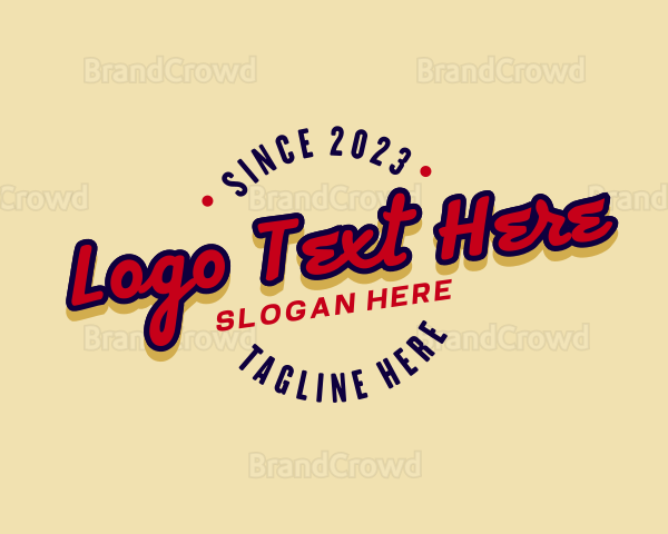 Funky Retro Business Logo