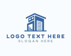 Storage - Warehouse Inventory Stockroom logo design